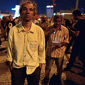 Erdem Gunduz in Taksim Square