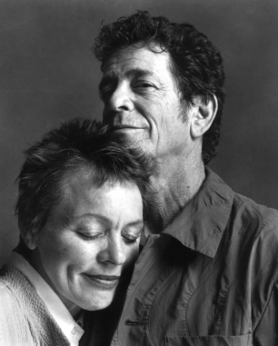 Laurie Anderson e Lou Reed (foto Guido Harari/Contrasto/Redux)